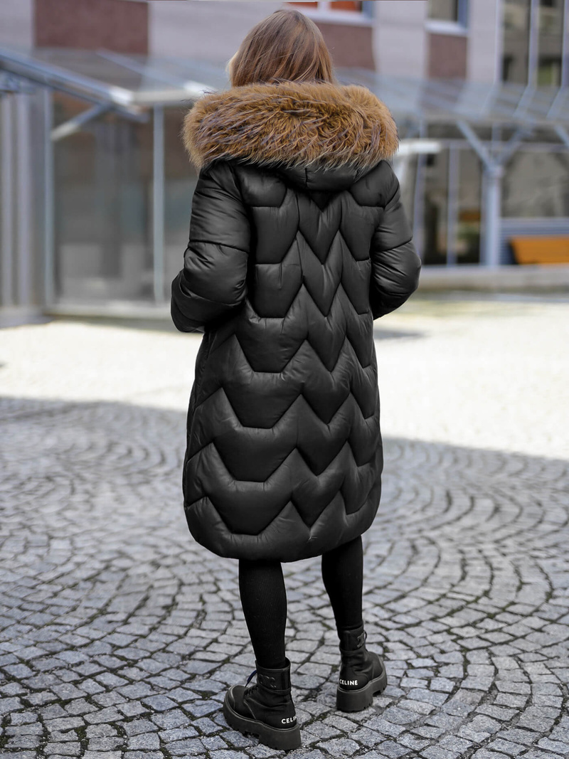 Куртка жіноча чорна OZONEE O/5M3229/392