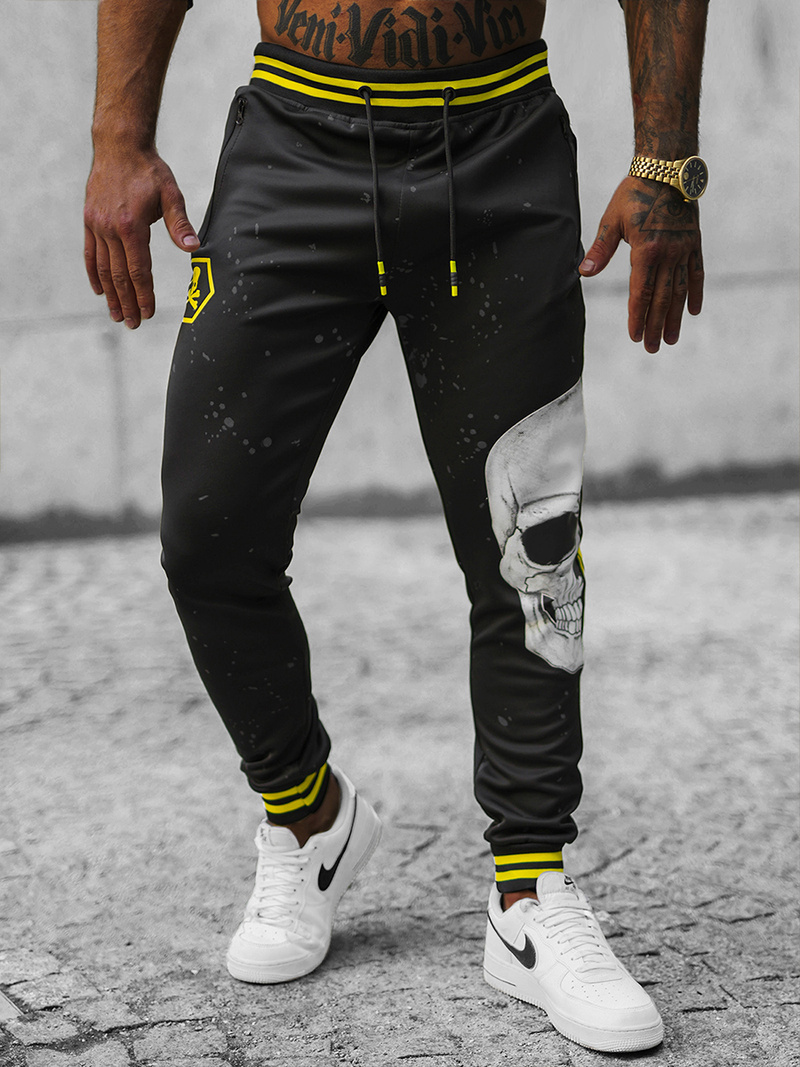 Штани спортивні чоловічі Чорнi OZONEE JS/K10228Z