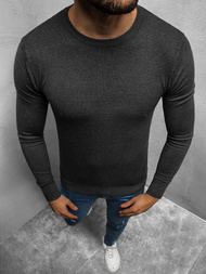 Sweter męski grafitowy OZONEE TMK/YY01/13