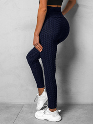 Legginsy damskie granatowe OZONEE JS/YW88024/4Z