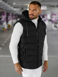 Безрукавка чоловіча чорна OZONEE JS/57M7507/392Z