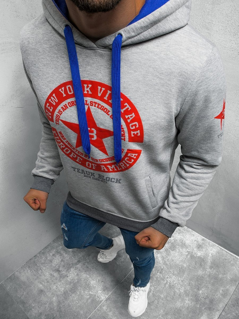 Толстовка чоловіча Сiра OZONEE JS/Y10038