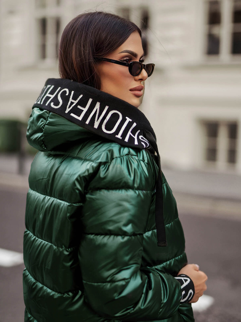 Куртка жіноча Зелена OZONEE JS/5M3188/238Z