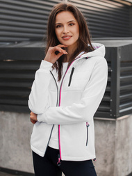 Kurtka damska biała OZONEE JS/KSW4010Z