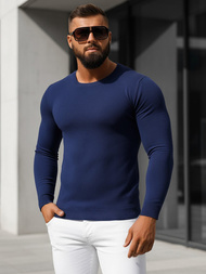 Sweter męski ciemno-niebieski OZONEE NB/MMB602/5Z