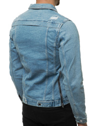 Kurtka jeans męska niebieska OZONEE G/602