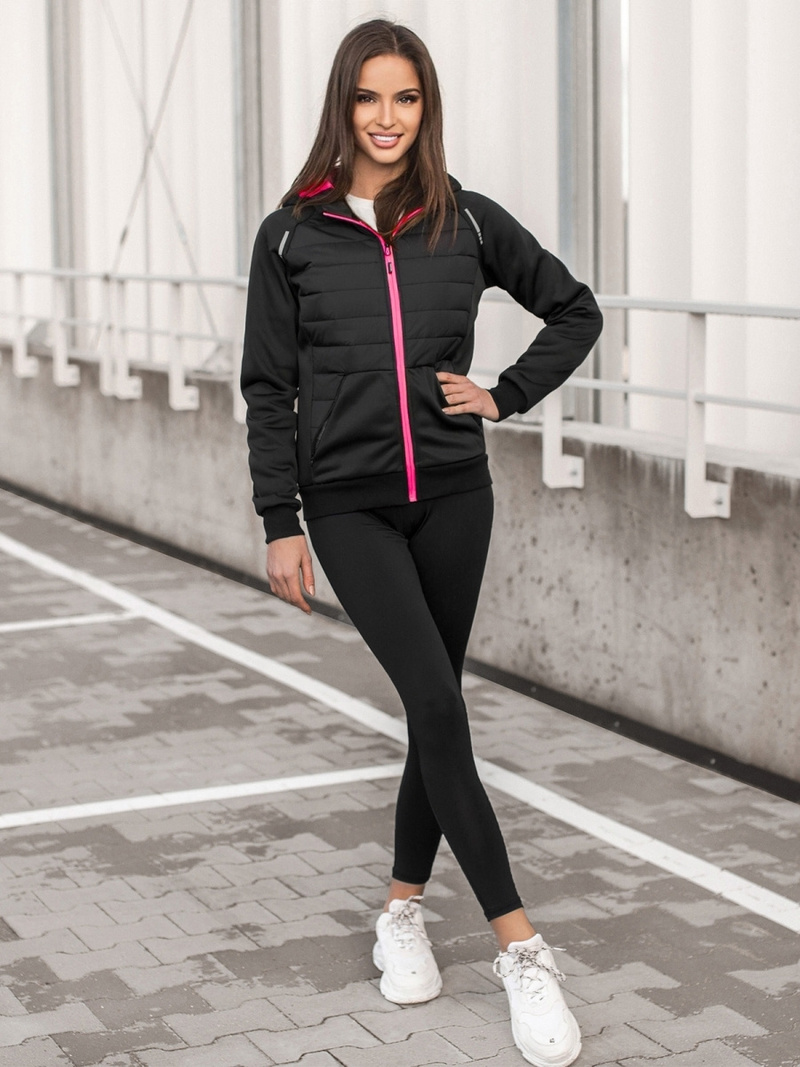 Куртка жіноча Чорна OZONEE JS/KSW4009Z