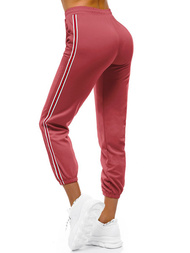 Спортивні штани жіночі темно-рожевий OZONEE JS/1020/A17/B