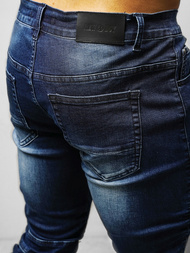 Spodnie jeansowe męskie niebieskie OZONEE NB/MP0028B