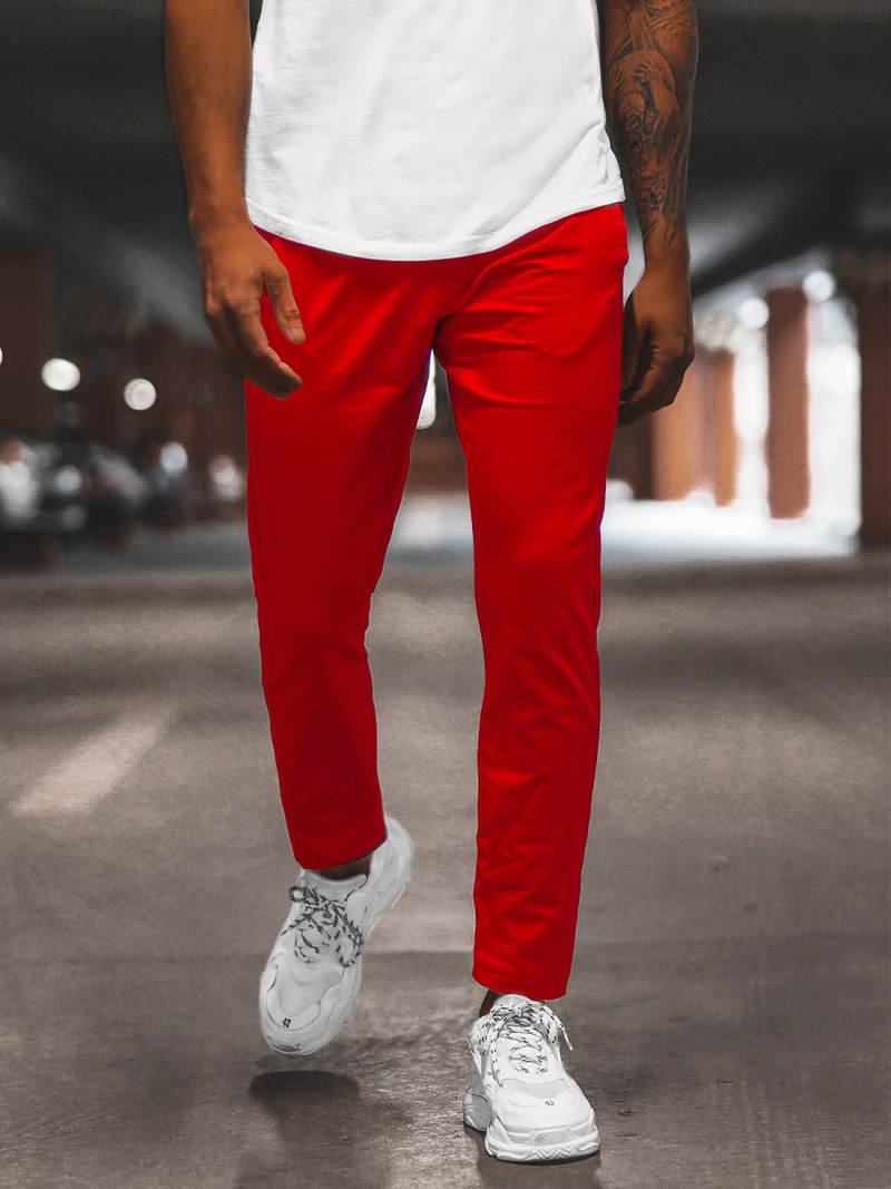 Штани спортивні чоловічі Червонi B/18203022Z