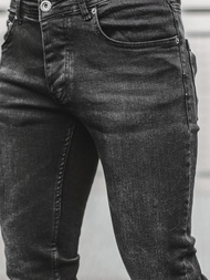 Spodnie męskie jeans czarne OZONEE O/4371/3
