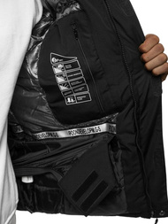 Куртка чоловіча Чорна OZONEE O/9802