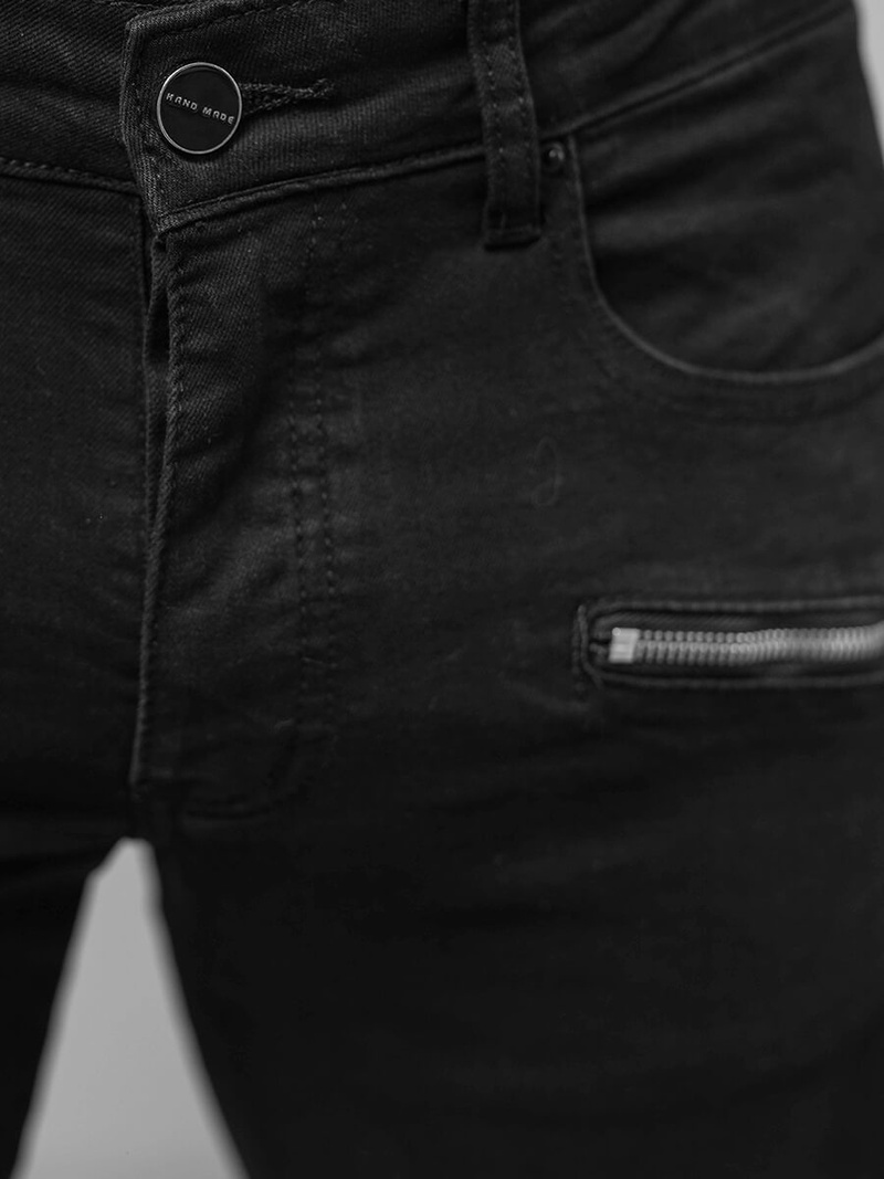 Чоловічі джинси Чорнi OZONEE NB/MP0123N