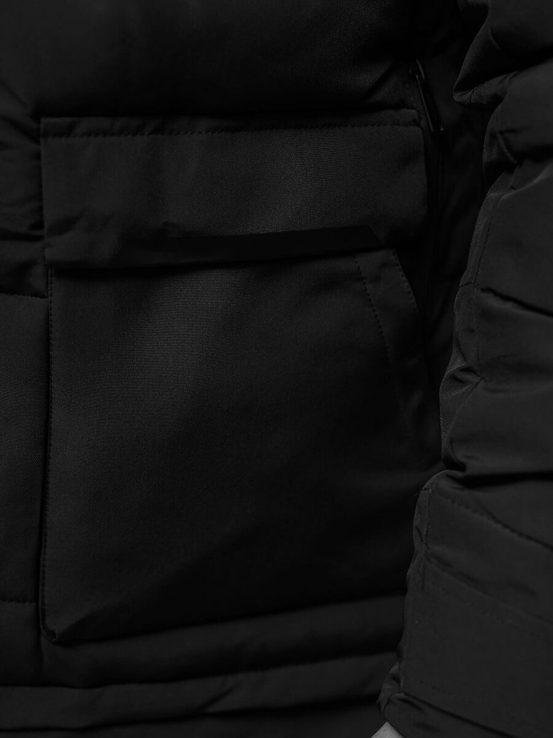 Куртка чоловіча чорна OZONEE JS/31M5011