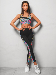 Жіночий спортивний костюм з трьох частин Кольоровий OZONEE O/MS05Z