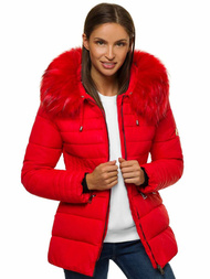 Куртка жіноча Червона OZONEE O/SW027/4