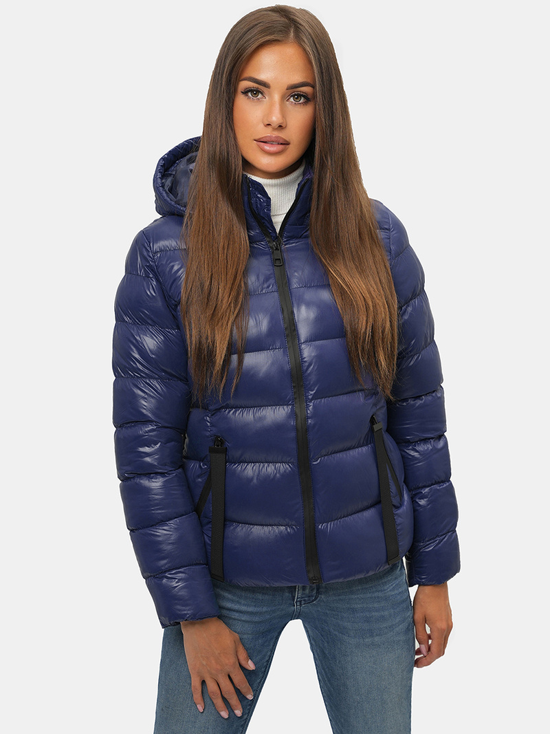 Куртка жіноча Темно-Синя OZONEE JS/M782/215