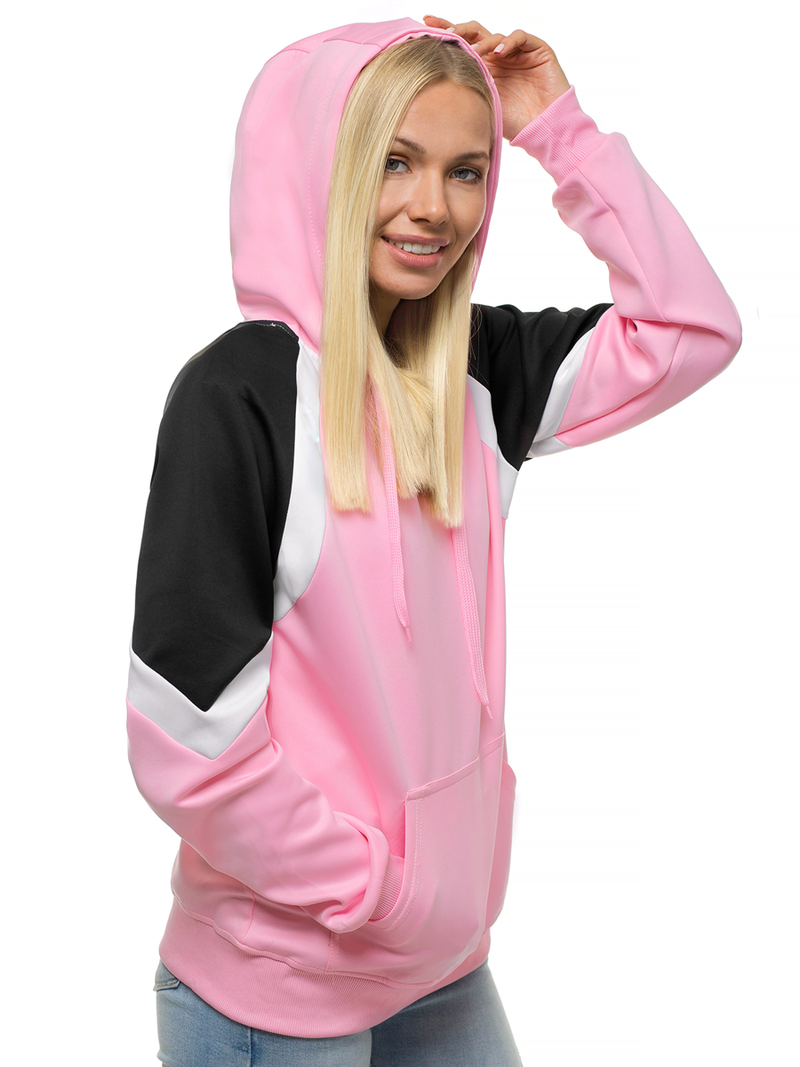 Жіноча Толстовка Яскраво-Рожева OZONEE JS/JK88118/20