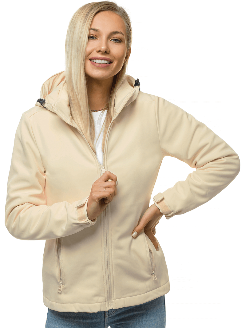 Куртка жіноча Бежева OZONEE JS/HH018/34