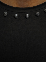 Футболка чоловіча Чорна OZONEE NB/3015