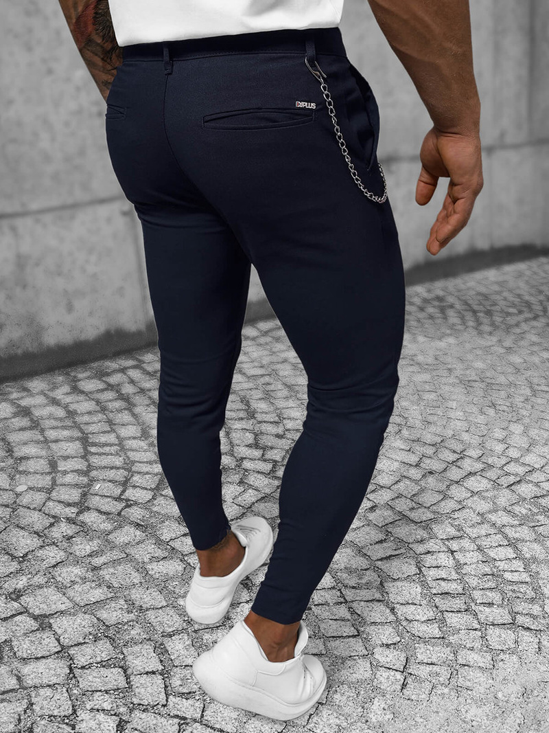 Штани чоловічі tемно cинi OZONEE DJ/550170