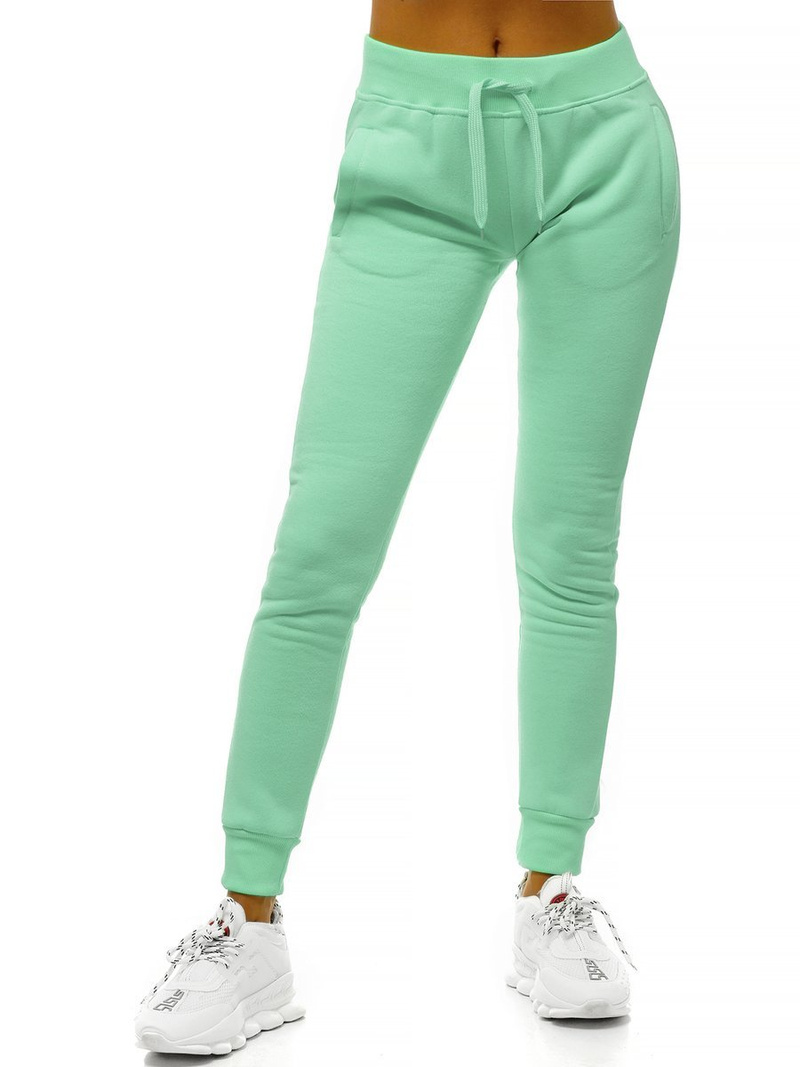 Спортивні штани жіночі м’ятні OZONEE JS/CK01/39