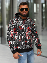 Толстовка чоловіча чорна OZONEE JS/8B1237/3