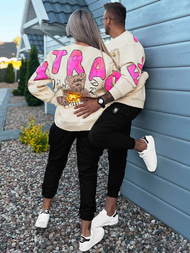 Bluzy dla par 17 beżowe