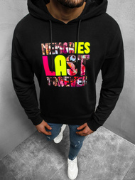 Толстовка чоловіча Чорна OZONEE B/20402069Z