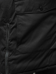 Kurtka zimowa męska czarna OZONEE JS/5M3123/392