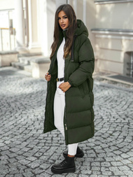 Куртка жіноча Темно-Зелена OZONEE JS/5M3163/136Z