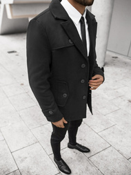 Пальто чоловіче Чорний OZONEE JS/79M3127Z