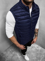 Безрукавка чоловіча Темно-Синя OZONEE JS/LY32Z