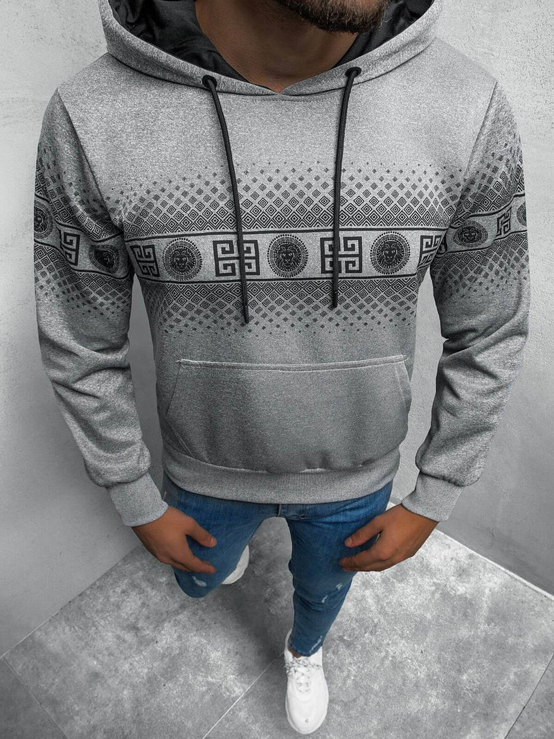 Толстовка чоловіча Сiра OZONEE O/HM502