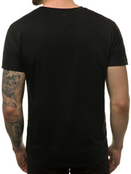 T-Shirt męski czarny OZONEE JS/KS2083