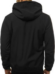 Куртка softshell чоловіча Чорна OZONEE JS/KS2182