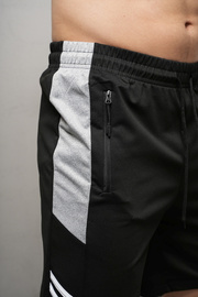 Spodenki dresowe męskie czarne OZONEE JS/68022