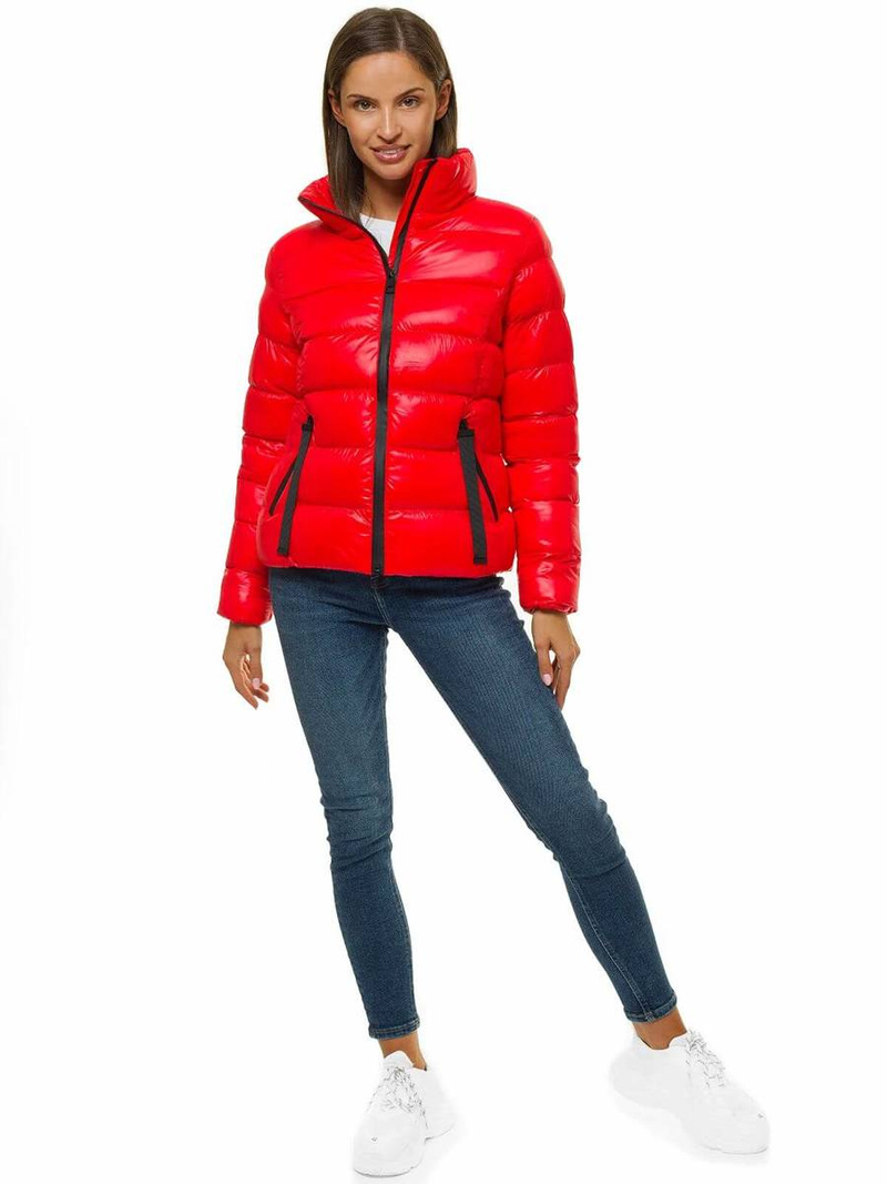 Куртка жіноча Червона OZONEE JS/M23061/5