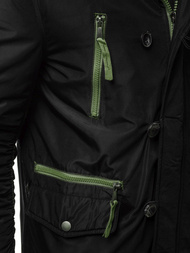 Куртка чоловіча Чорна OZONEE JB/X1045KZ 