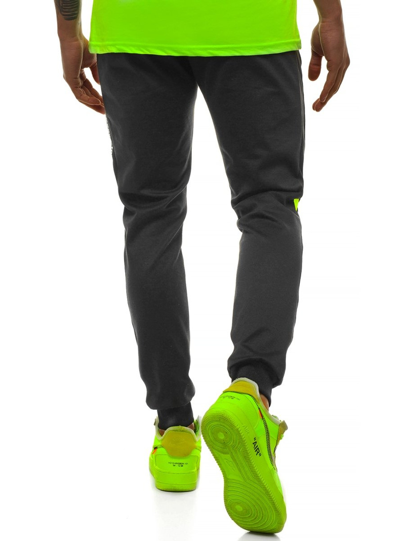 Штани спортивні чоловічі Чорнi OZONEE JS/AM107