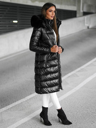 Куртка жіноча чорна OZONEE JS/16M9127/392Z