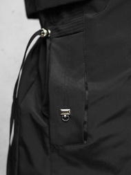 Kurtka damska przejściowa czarna OZONEE JS/16M9233/392