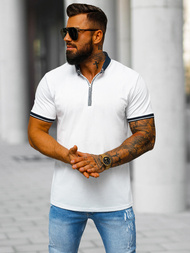 Футболка Поло Чоловіча Бiла OZONEE O/DA743