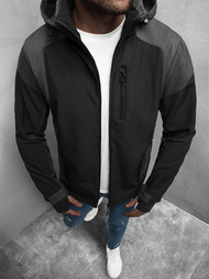 Куртка softshell чоловіча Чорна OZONEE JS/HM190/1