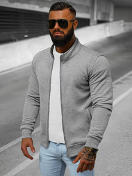 Bluza męska rozpinana szara OZONEE JS/2002Z