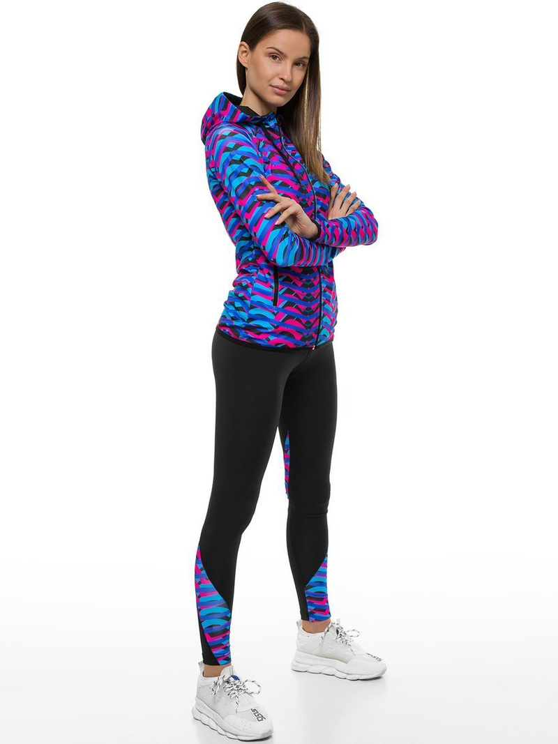 Жіночий спортивний костюм з двох частин Кольоровий OZONEE O/18239