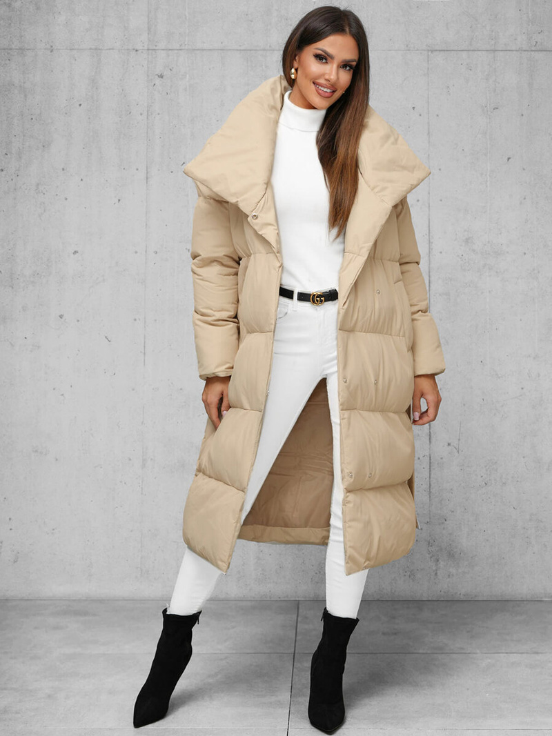 Куртка жіноча Бежева OZONEE JS/M737/62Z