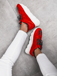 Снікерси Жіночі Червонi OZONEE G/2021