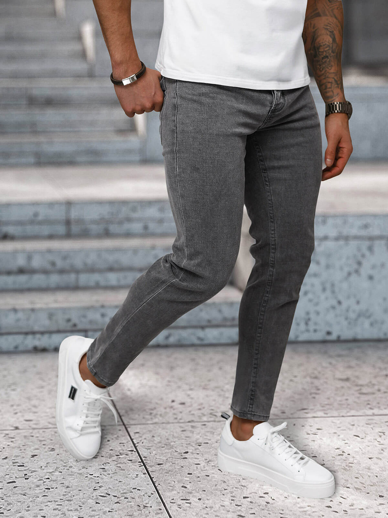 Чоловічі джинси Графітові OZONEE NB/MP0192GS