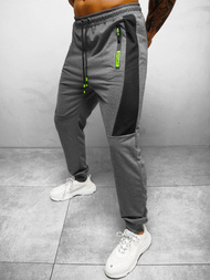 Spodnie dresowe męskie grafitowe OZONEE JS/68K10352